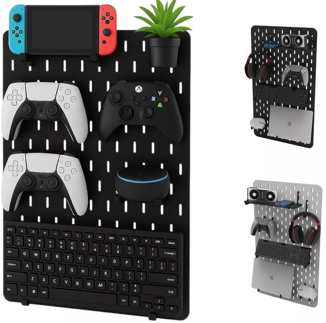 Imagem Pegboard Painel Organizador em MDF - Setup Gamer