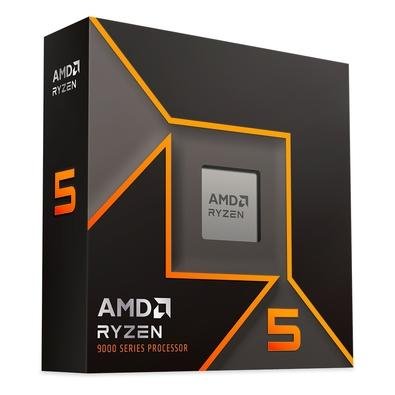 Imagem Processador AMD Ryzen 5 9600X, 3.9 GHz (5.4 GHz), Cache 32 MB, 6 Núcleos, 12 Threads, AM5