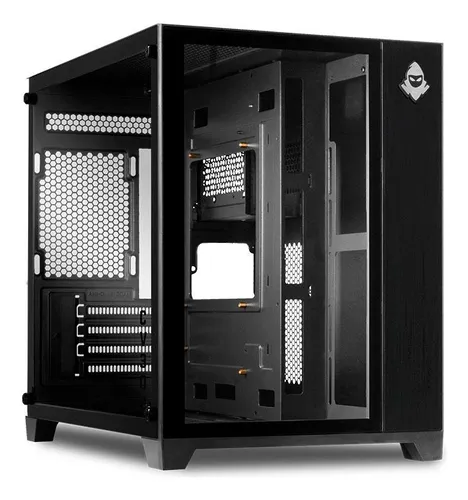 Imagem Gabinete Gamer Mancer CV300 Mid-tower Lateral De Vidro Preto