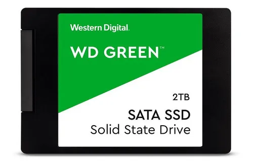 Imagem SSD 2TB WD Green 2.5 Sata III 545mb/s Wds200t2g0a