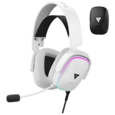 Imagem Headset Gamer Force One Supersonic - Branco 