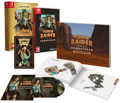 Imagem Tomb Raider I-III Remastered Starring Lara Croft Deluxe Edition - Nintendo Switch
