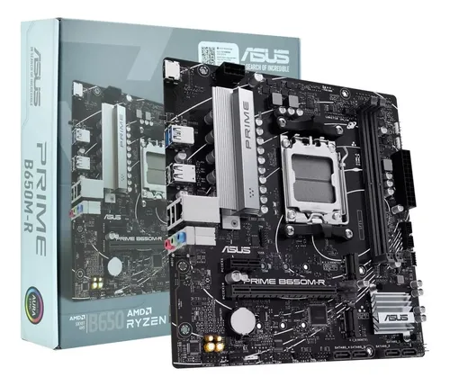 Imagem Placa-Mãe Asus Prime B650M-R AM5 DDR5 M.2