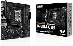 Imagem Placa-Mãe Asus TUF Gaming B760M-E D4 LGA 1700 DDR4 HDMI/DP M.2 USB 3.2