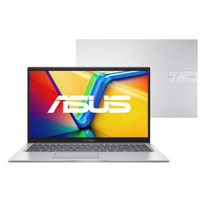Imagem Notebook Asus Vivobook 15 X1504za Intel Core i5 1235u, 8GB RAM, SSD 512GB, Tela 15,6" Fhd, Windows 11, Silver
