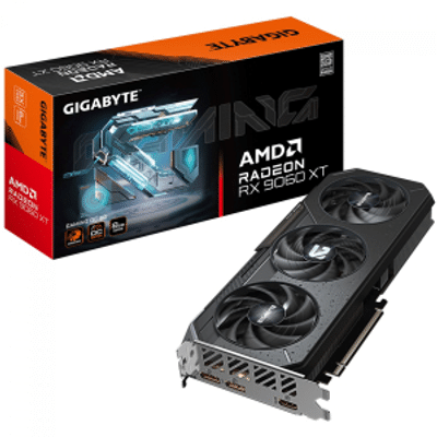 Imagem Placa de Vídeo Gigabyte AMD Radeon RX 9060 XT Gaming OC 8GB GDDR6 FSR Ray Tracing GV-R9060XTGAMING OC-8GD