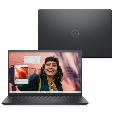 Imagem Notebook Dell Inspiron I15-i1300-u60p 15.6" Full Hd 13ª Gen Intel Core I5 16gb 1tb SSD Linux Preto Carbono