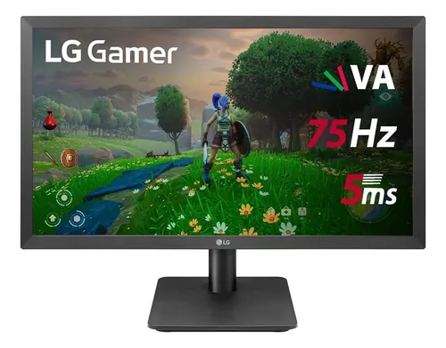 Imagem Monitor Gamer LG 22MP410-B 21,5" Full HD 75Hz AMD FreeSync HDMI/VGA