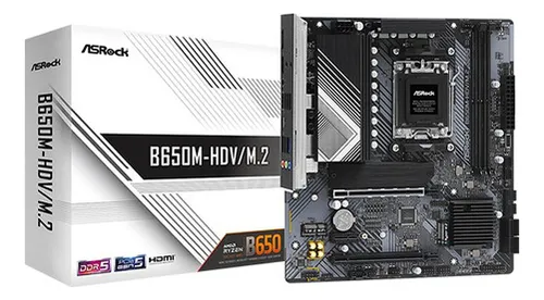 Imagem Placa-mãe Asrock B650m-HDV/m.2 DDR5 - AM5