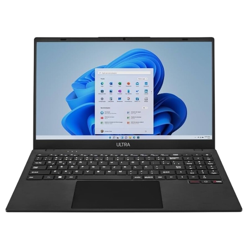 Imagem Notebook Ultra com Windows 11 Home Tela 14 Pol Processador Celeron N4020C Memória 4GB 128GB eMMC Cinza - UB250