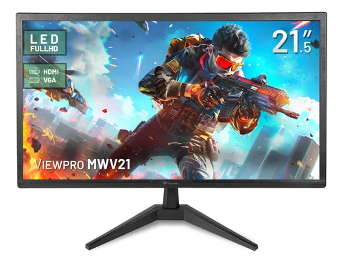 Imagem Monitor ViewPro MWV21 21,5" LED com HDMI, VGA e Suporte VESA