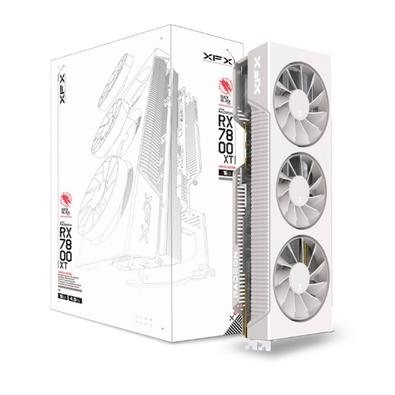 Imagem Placa de Vídeo RX 7800 XT Magnetic Air Gaming 16GB GDDR6, Freesync - Branca