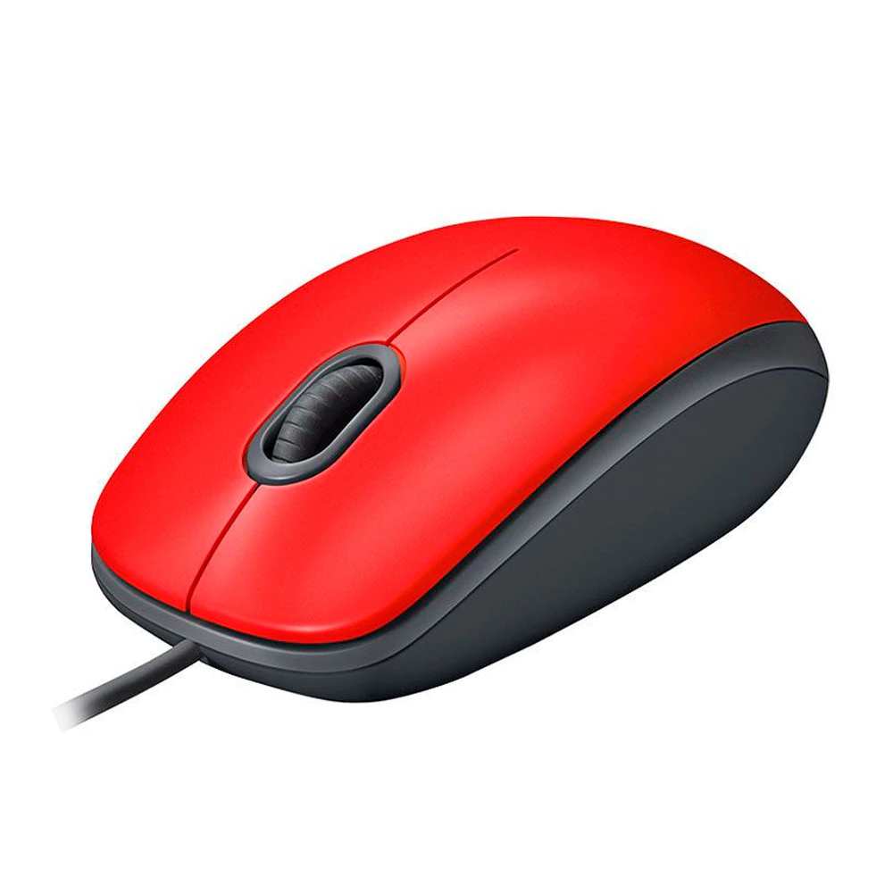 Imagem Mouse Logitech M110 Silent Vermelho