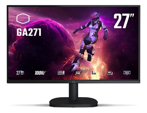 Imagem Monitor Gamer Cooler Master GA271 27" 2K WQHD 1ms 100Hz