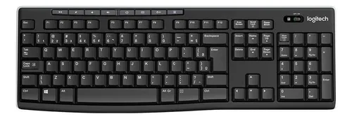 Imagem Teclado Sem fio Logitech K270 Com Layout ABNT2