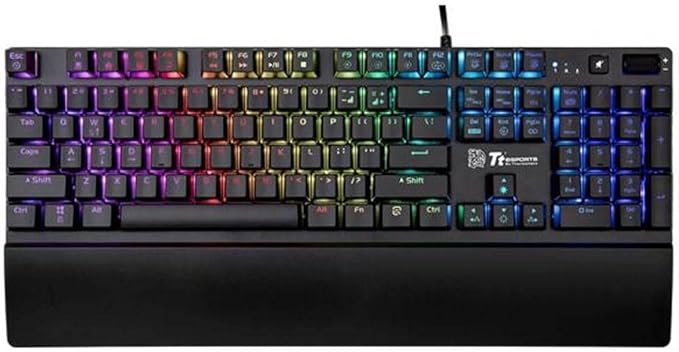 Imagem Teclado Gamer TT eSports Challenger Edge Pro RGB – Membrana Plunger