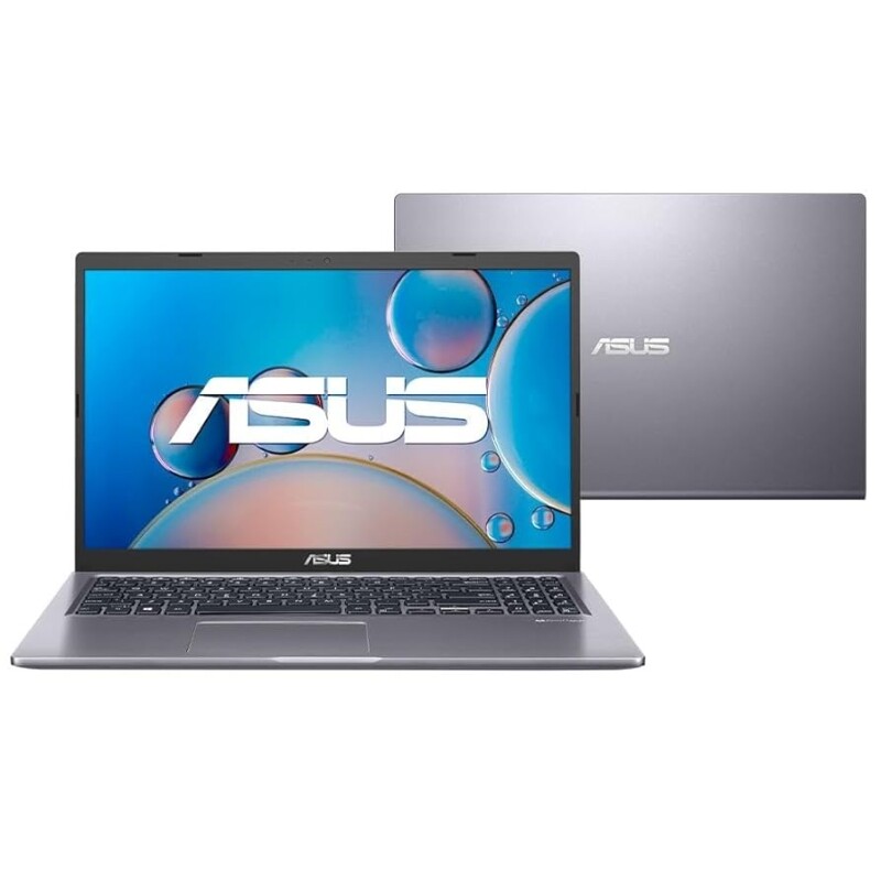 Imagem Notebook ASUS X515 Celeron Dual Core 4 GB 128 GB SSD W11 Home 1560" LED Slate Grey - X515KA-BR309WS