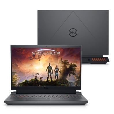 Imagem Notebook Gamer Dell i5-13450HX 8GB SSD 512GB GeForce RTX 3050 Tela 15.6" FHD W11 - G15-i1300-A25P