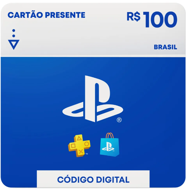 Imagem Gift Card PlayStation Store - R$ 100