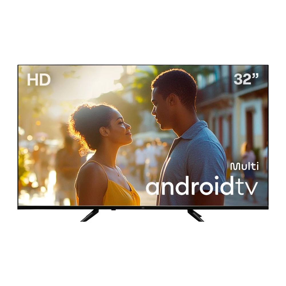 Imagem Smart TV Multi TL062M 32" DLED HD Android 11 – Bluetooth, 3 HDMI, 2 USB