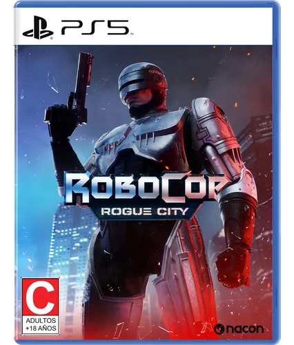 Imagem Robocop Rogue City Ps5 Midia Fisica