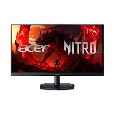 Imagem Monitor Gamer Acer Nitro 23,8", FHD, 180Hz, 1ms, VA. HDMI e VGA, FreeSync, VESA - KG241Y