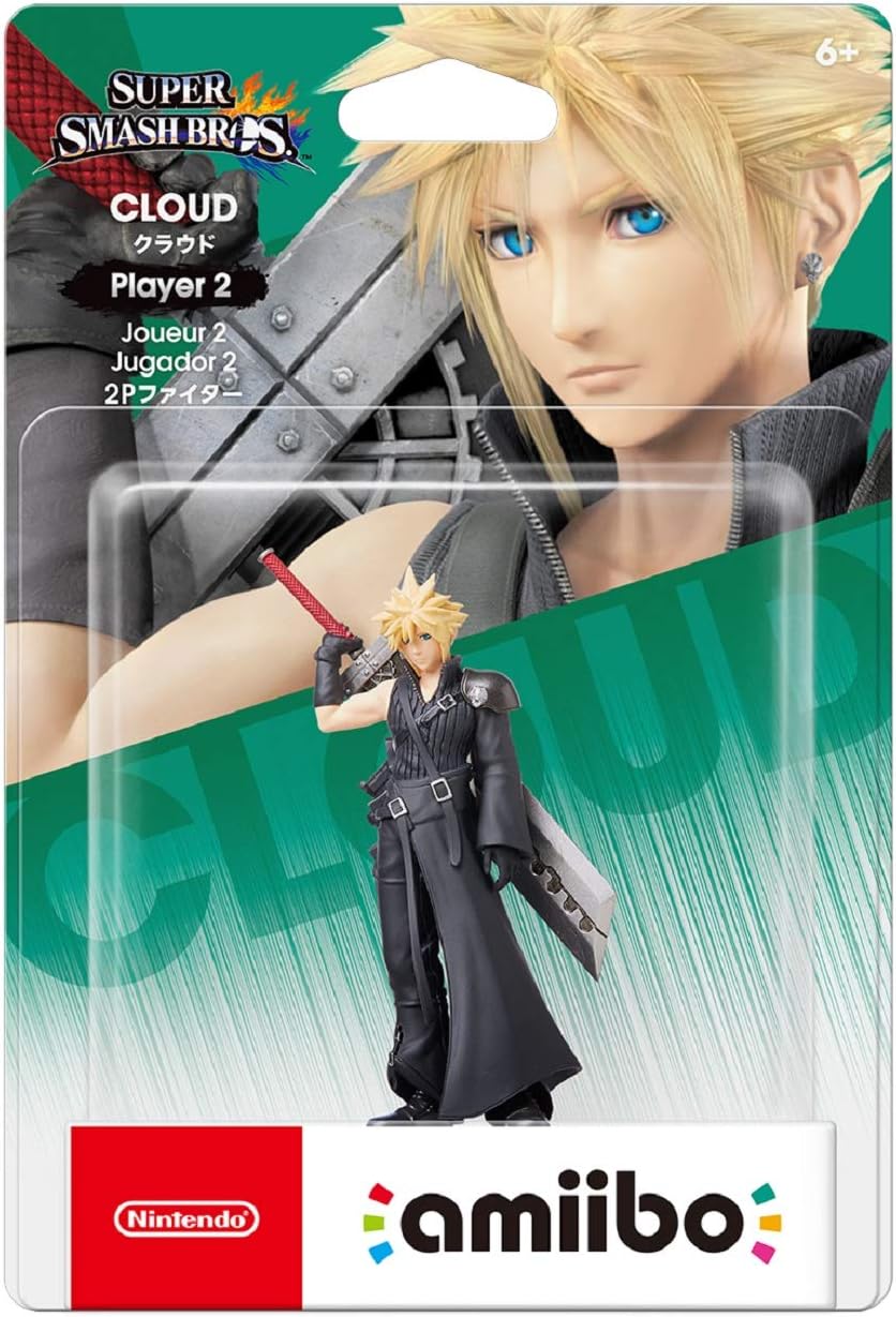 Imagem Amiibo Smash Brothers: Cloud 