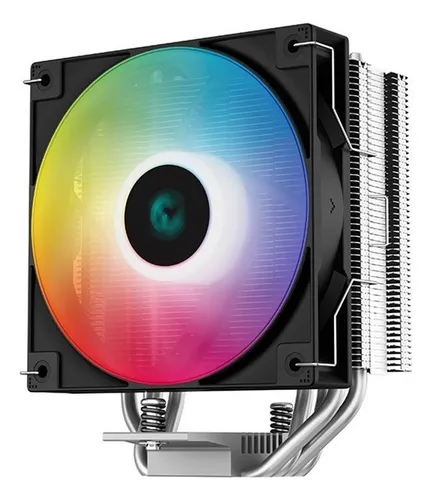 Imagem Cooler Para Processador Deepcool AG400 Argb 120mm Prata LED