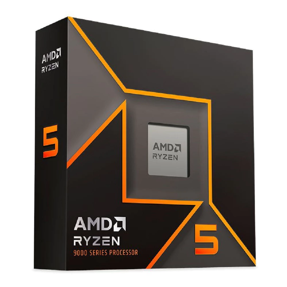 Imagem Processador AMD Ryzen 5 9600X 3.9 GHz (5.4 GHz) Cache 32 MB 6 Núcleos 12 Threads AM5