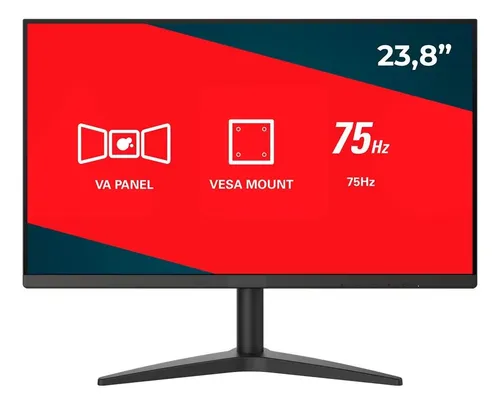 Imagem Monitor 23,8 Full Hd - Conexão Hdmi E Vga Oferta