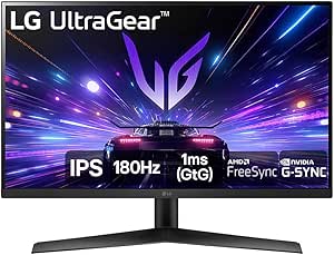 Imagem Monitor Gamer LG UltraGear 27” 27GS60F-B IPS Full HD 180Hz 1ms - G-SYNC FreeSync HDR10