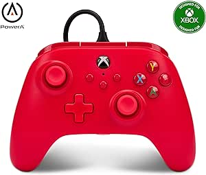 Imagem Controle PowerA para Xbox - Vermelho