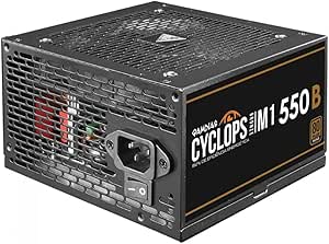 Imagem Fonte Gamdias Cyclops M1-550B 550W 80 Plus Bronze PFC Ativo