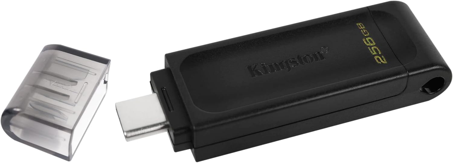 Imagem Kingston DataTraveler 70 256GB USB-C – DT70/256GB