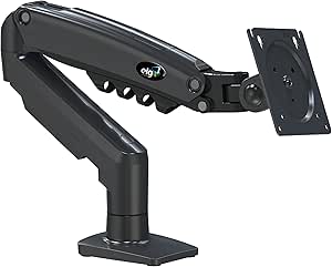 Imagem Suporte Articulado de Mesa ELG F80N para Monitores 17" a 35" (2kg a 9kg) - Preto
