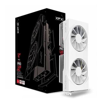 Imagem Placa de Vídeo XFX RX 9060 XT OC White Gaming AMD Radeon, 8GB, GDDR6, 128bits, 20 Gbps, FidelityFX, RDNA 4 - RX-96TSW8GWQ