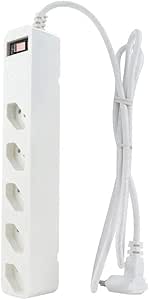 Imagem Clamper Energia 5 Tomadas Branco