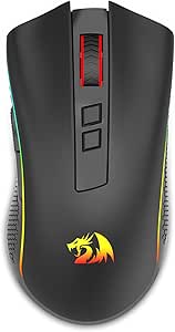 Imagem Mouse Gamer Redragon Cobra Pro RGB, Wireless, Sem Fio, 16000DPI, 8 Botões Programáveis, USB 2.4G - M711 Pro