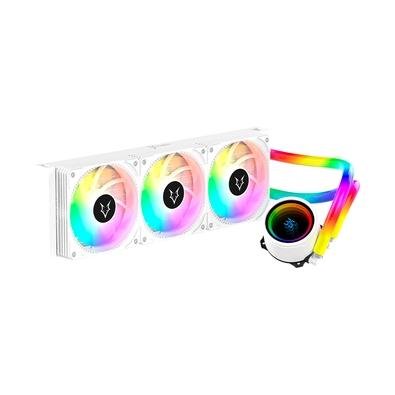 Imagem Water Cooler Husky Icy Comet, Iluminação ARGB, 360mm, AMD e Intel, Branco - HWT750BR