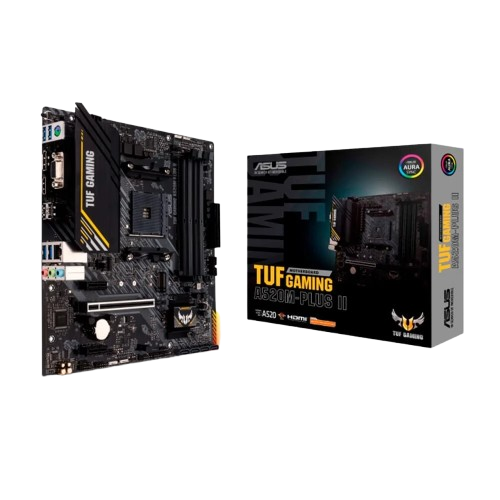 Imagem Placa-Mãe ASUS TUF GAMING A520M-PLUS II, AMD AM4, mATX, DDR4