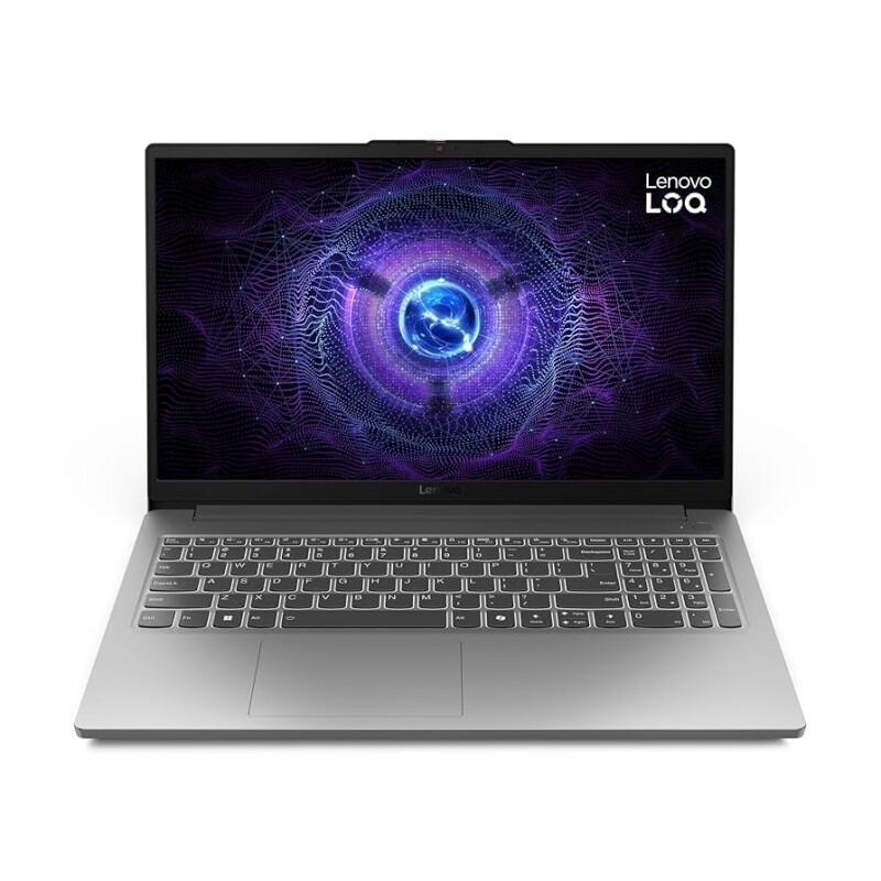 Imagem Notebook Lenovo LOQ-e 15IAX9E Intel Core i5-12450HX 16GB 512GB SSD RTX 3050 Windows 11 15.6" - 83ME0007BR Luna Grey