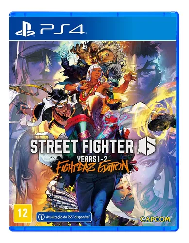 Imagem Street Fighters 6 Years 1-2 Fighters Edition - PS4