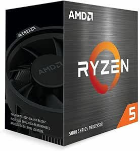 Imagem Processador AMD Ryzen 5 5600 3.5GHz (Turbo 4.4GHz) 32MB Cache AM4