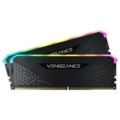 Imagem Memória RAM Corsair Vengeance RGB RS, 32GB (2x16GB), 3200MHz, DDR4, CL16