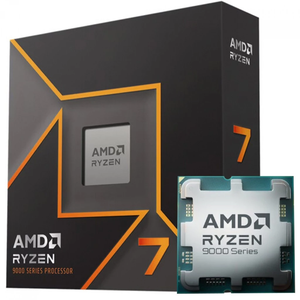 Imagem Processador AMD Ryzen 7 9700X 3.9GHz 40MB Sem Cooler AM5