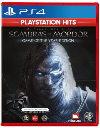Imagem Terra-Média Sombras de Mordor GOTY - PS4