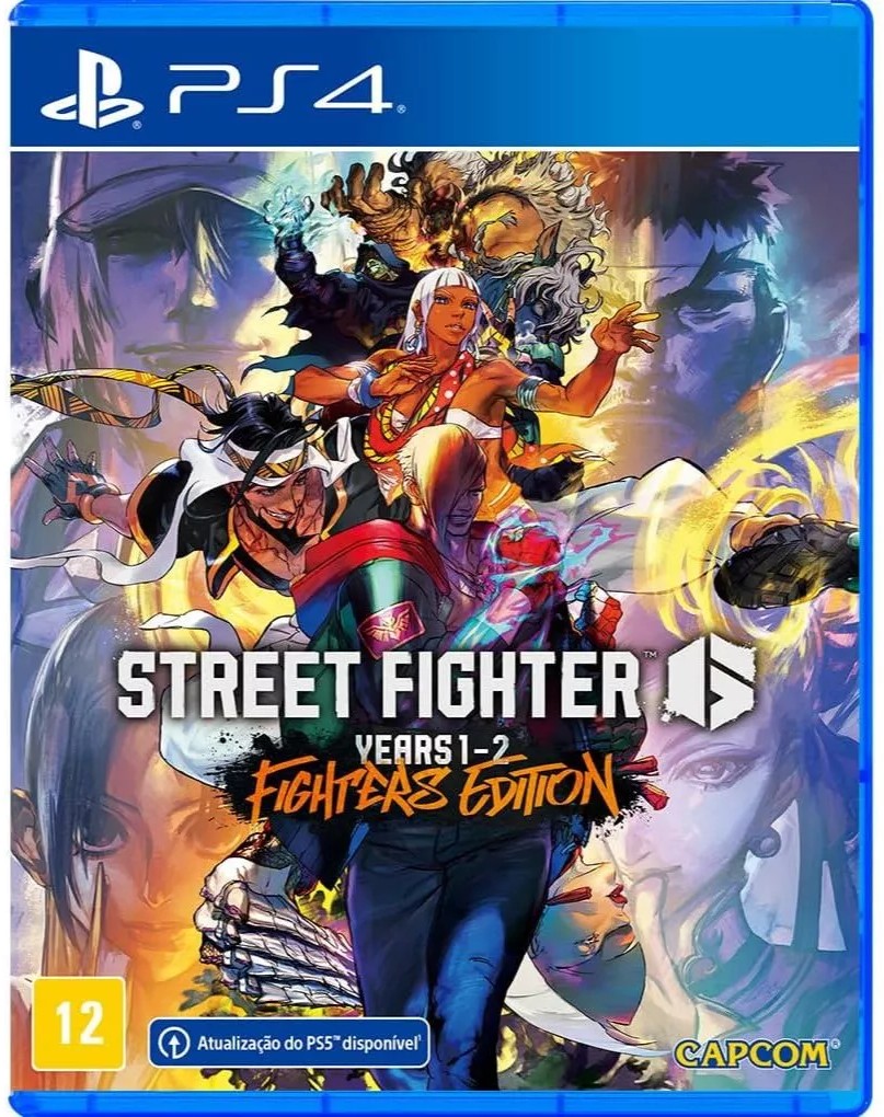 Imagem Street Fighters 6 Years 1-2 Fighters Edition - PS4