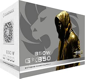 Imagem Fonte Modular GameMax GX850 Pro 850W Gold ATX 3.0 PCIe 5.0 - Branca
