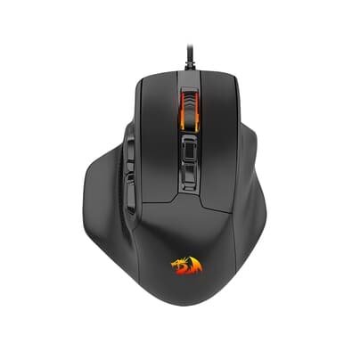 Imagem Mouse Gamer Redragon Bullseye, RGB, 12400 DPI, Sensor Óptico PAW3327, 7 Botões Programáveis, USB,