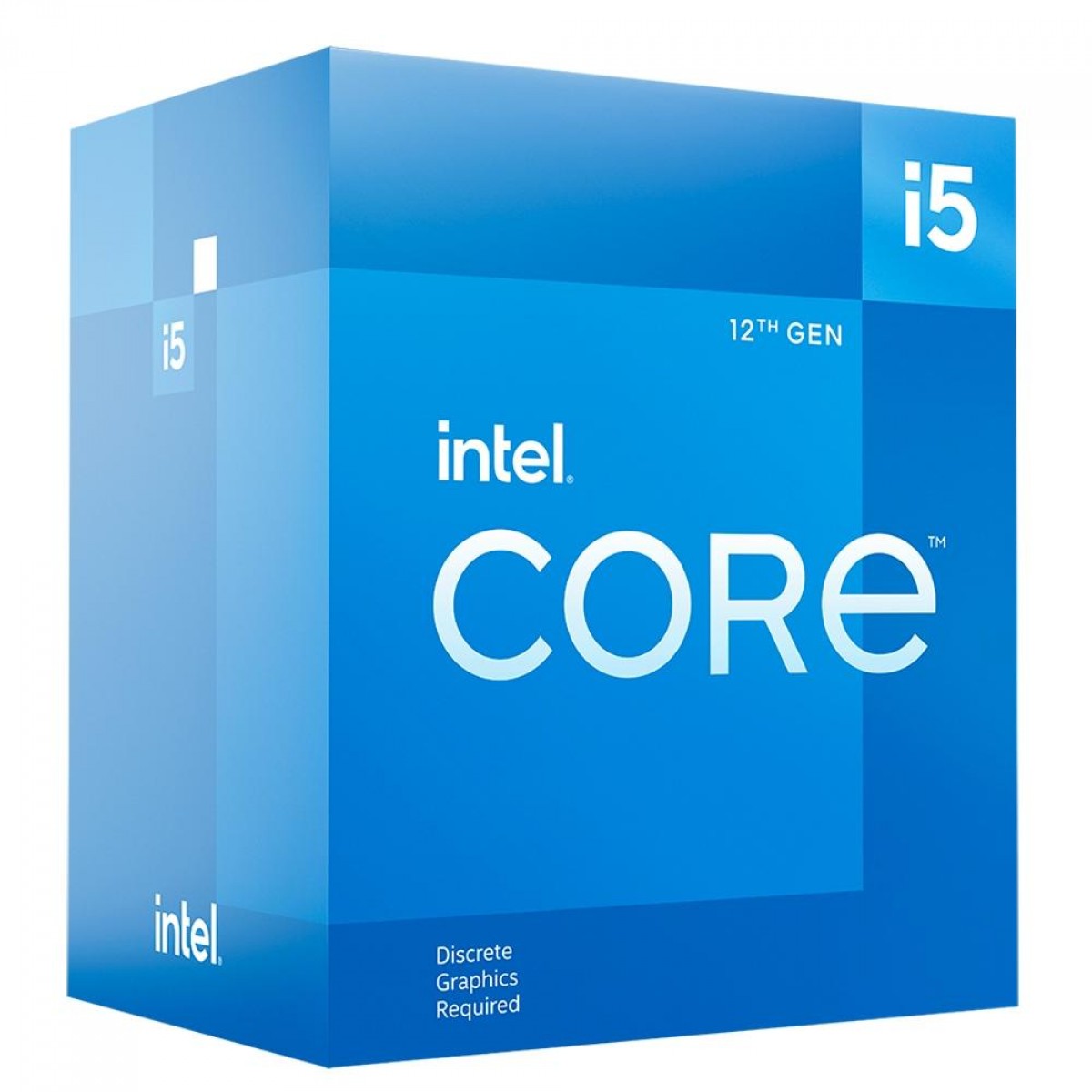 Imagem Processador Intel Core i5 12400F, 2.5GHz (4.4GHz Turbo), 12ª Geração, 6-Cores 12-Threads, LGA 1700, Com Cooler, BX8071512400F